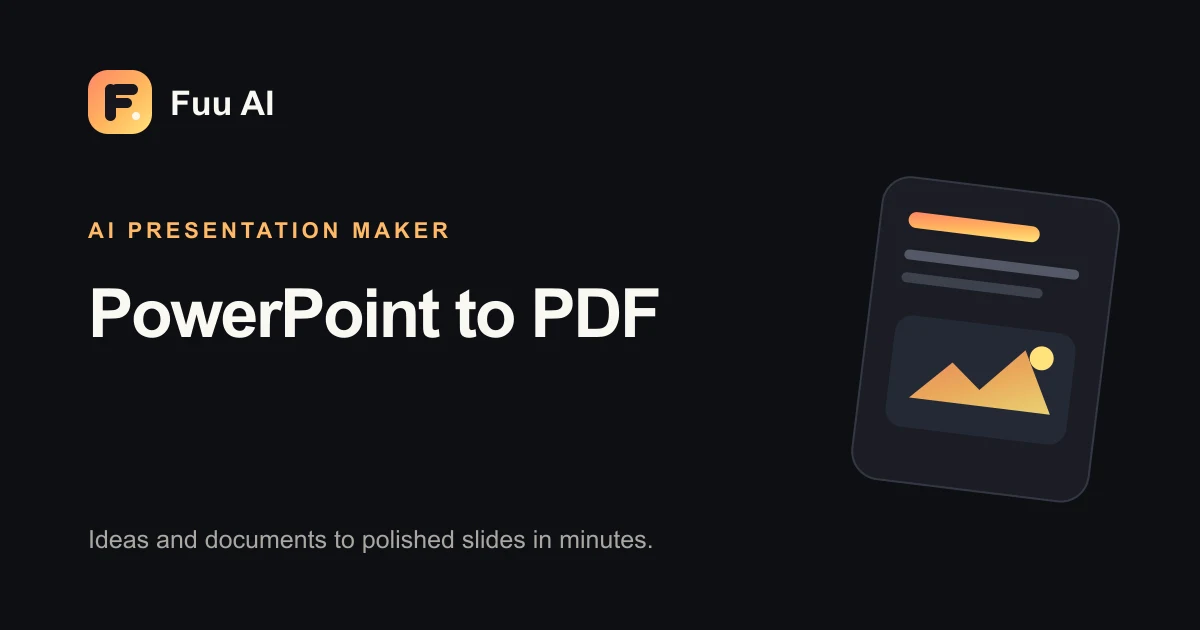 PPT to PDF
